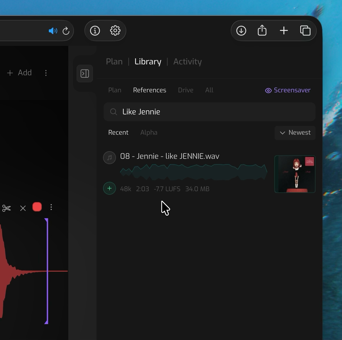 Annotate directly on the waveform